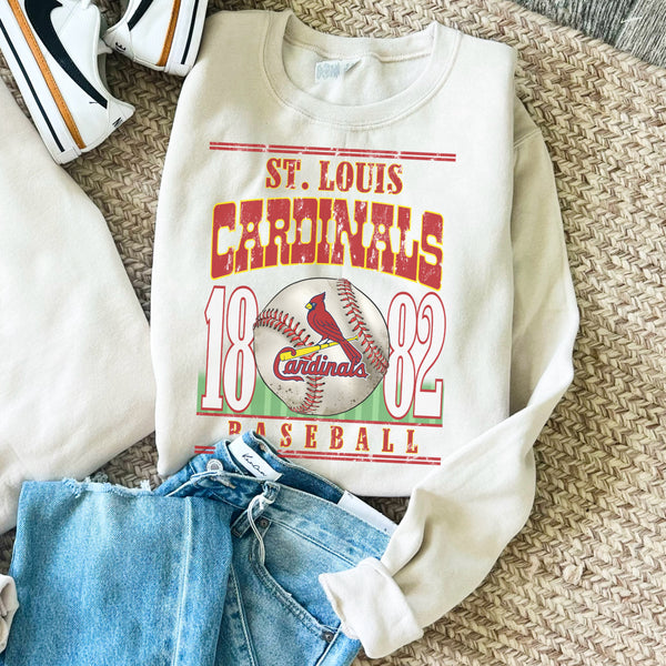 St. Louis Cardinals classic baseball sweater or tee