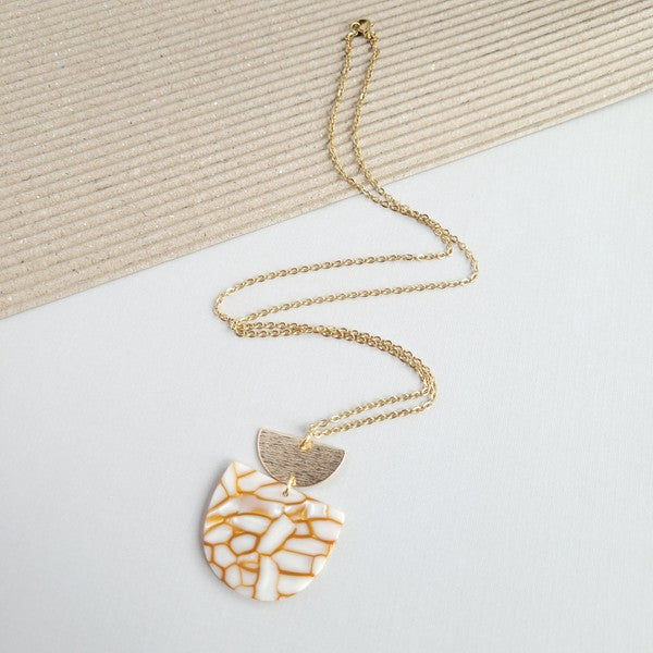 Harper Pumpkin Spice Necklace
