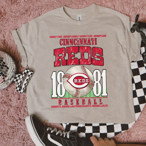 Cincinnati Reds Baseball Classic sweater or tee