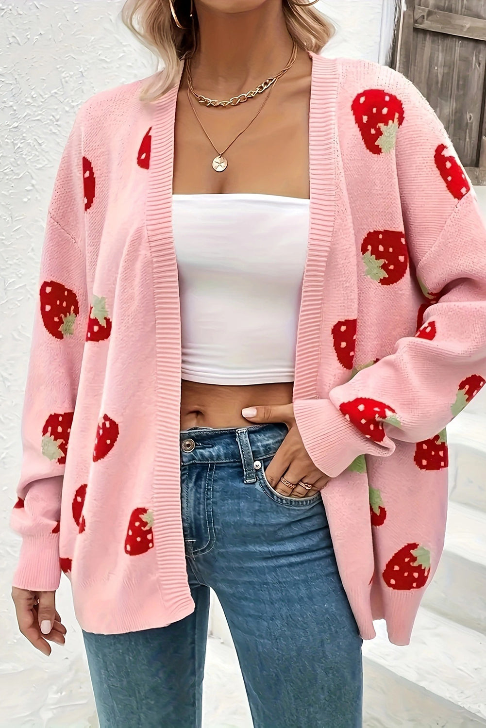 Strawberry Cardigan store