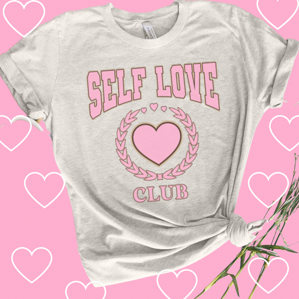 Self love club tee