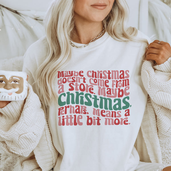 Perhaps Christmas means a little bit more tee