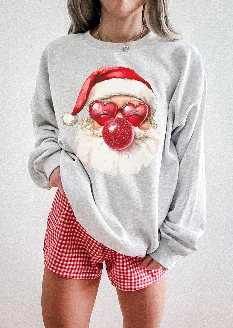 Bubble Gum vintage Santa sweatshirt