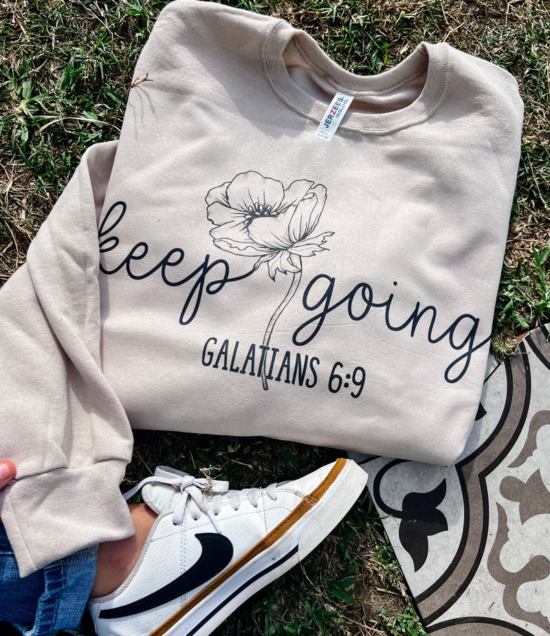 Keep going sweatshirt