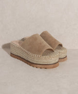 OASIS SOCIETY Ivy - Espadrille Platform Slide