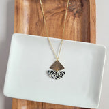 Ava Black Dot Necklace