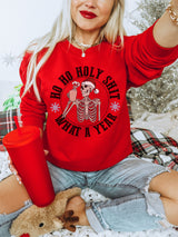 Ho Ho Holy Shit what a Year sweatshirt or tee