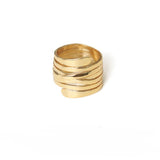 Spiral design index finger ring