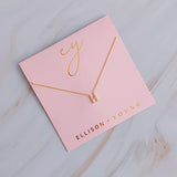 Understated Beauty Initial Necklace