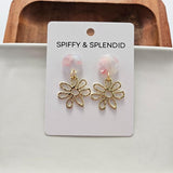 Lily Earrings - Iridescent Pastel