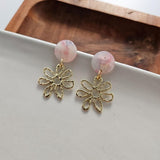 Lily Earrings - Iridescent Pastel