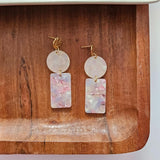 Nora Earrings - Iridescent Pastel