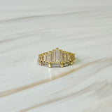 Crown Channel Ring Set Of 2