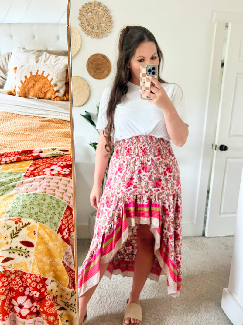 Boho Girly maxi skirt