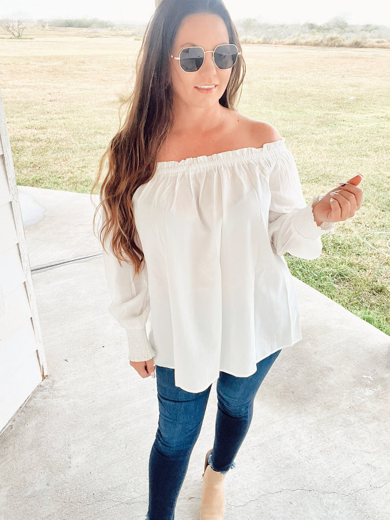 Living in the Moment blouse