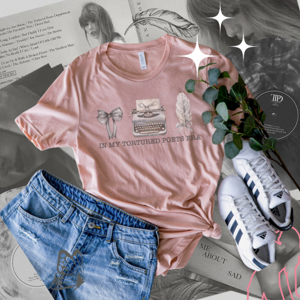 Girly Tortured poets era tee (adult or youth)