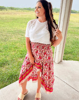 Boho Girly maxi skirt