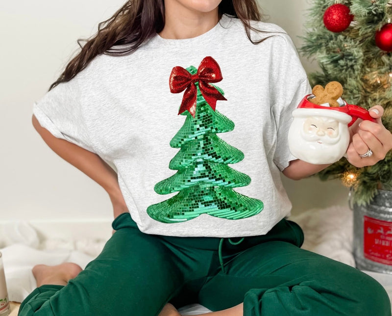 Bling is the thing Christmas tree tee