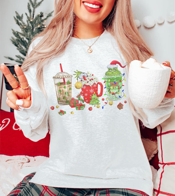 Grinch coffees sweatshirt