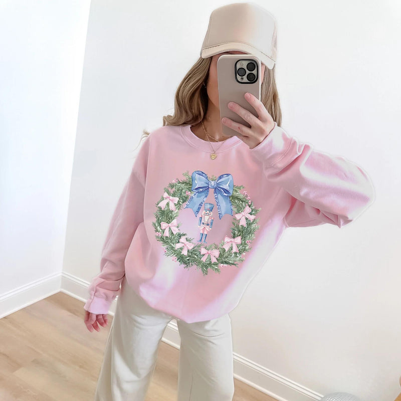 Nutcracker Wreath Sweatshirt