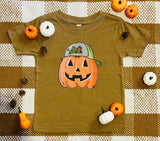 Hat Cutie jack-o’-lantern tee