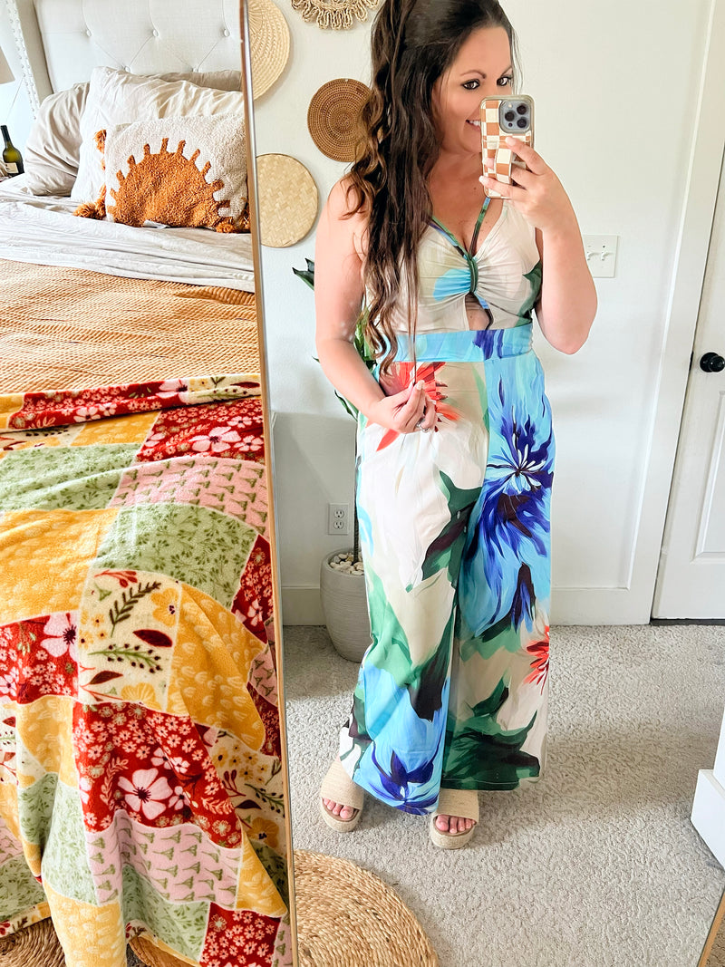 Tropical Season jumpsuit