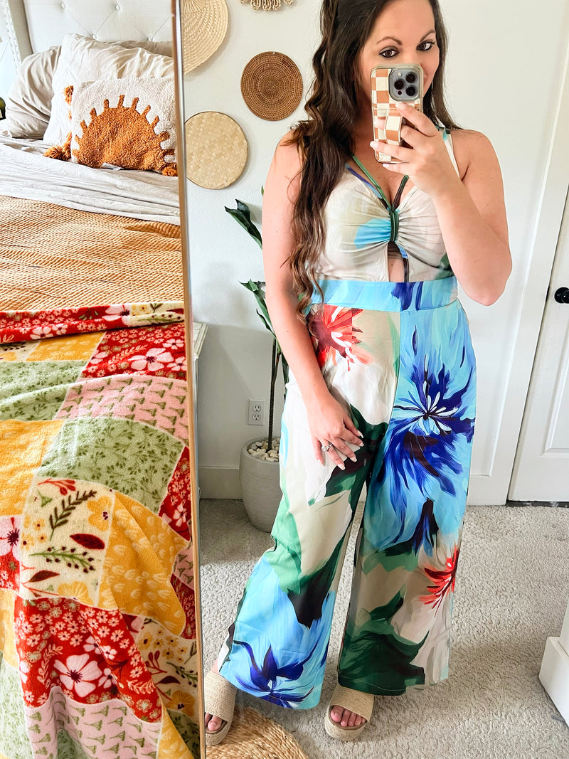 Tropical Season jumpsuit