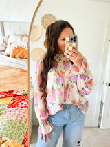 Vintage spring blouse