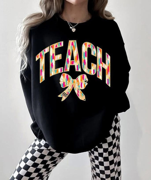 Vivid painted design (Mama, teacher or nurse) sweatshirt