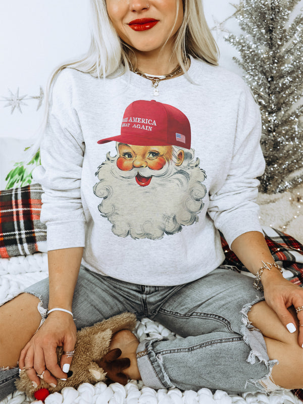 MAGA Santa sweatshirt