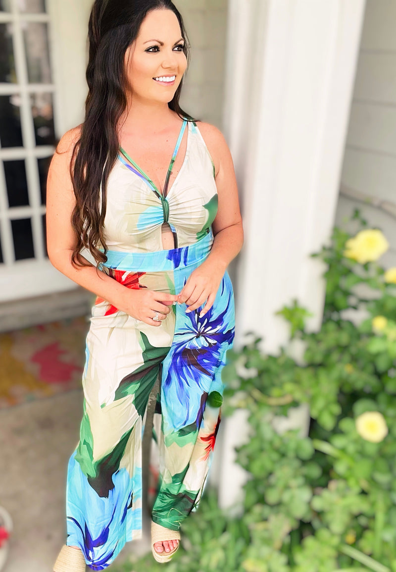 Tropical Season jumpsuit