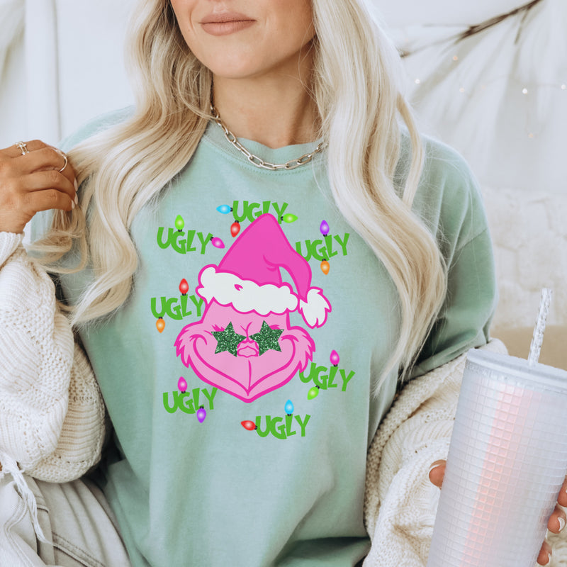 Ugly Ugly Ugly Starry eyed Grinch tee