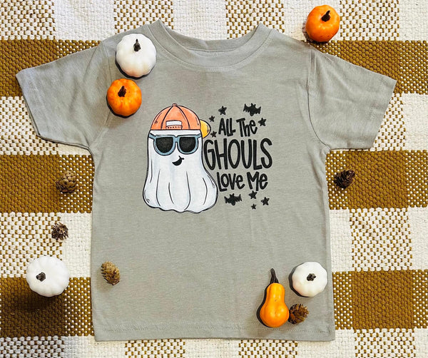 All the Ghouls love me youth tee