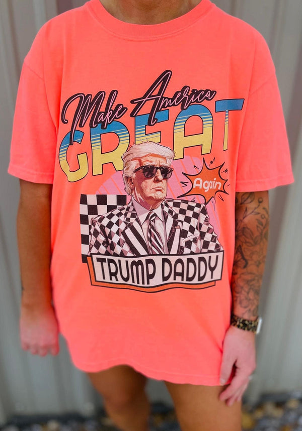 Trump Daddy Coral tee