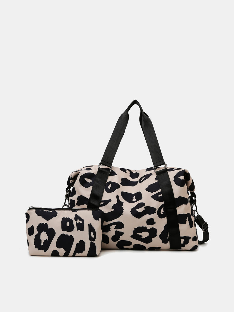 Oxford Cloth Leopard 2-Piece Bag Set