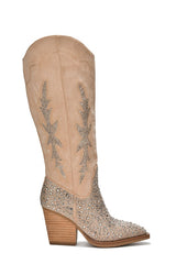 D-ANNISTONE-RHINESTONE, WESTERN BOOT