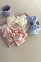 Pink Sweet Bow Knot Large Hair Clip