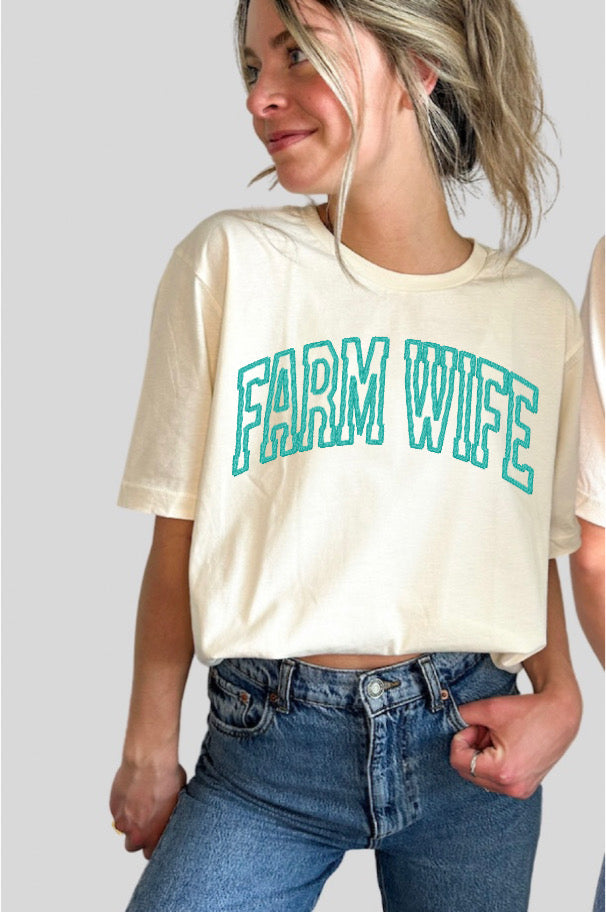 Farm Wife tee
