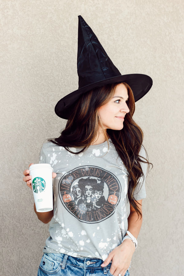 Hocus Pocus • need coffee to focus tee