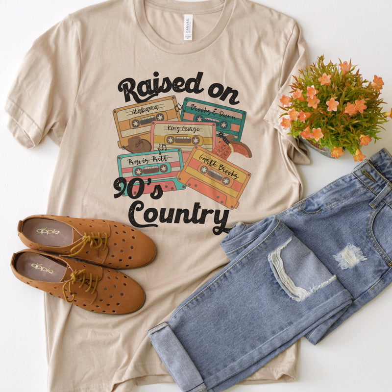 Raised on 90’s country tee