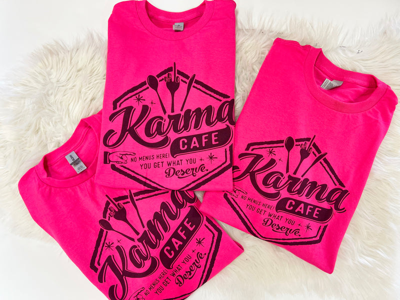 Karma Cafe tee