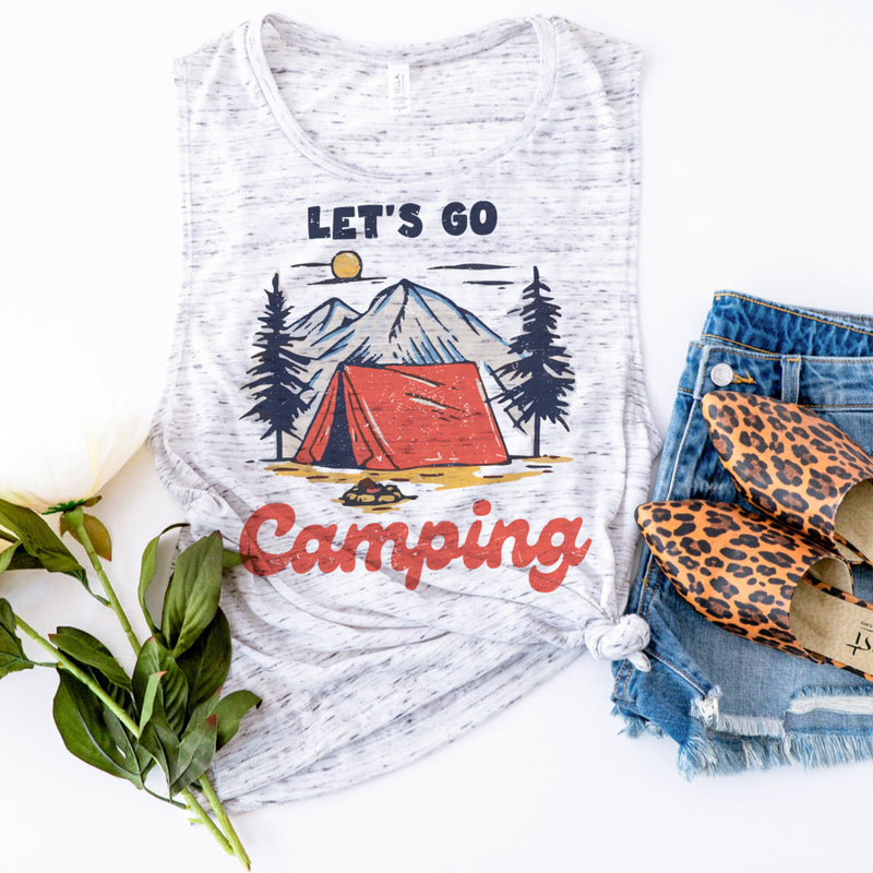 Let’s go camping tank