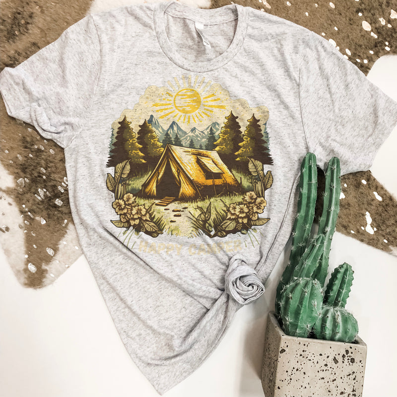 Artistic Camping Tent tee