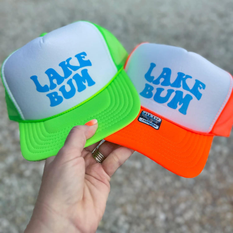 Lake Bum trucker hat