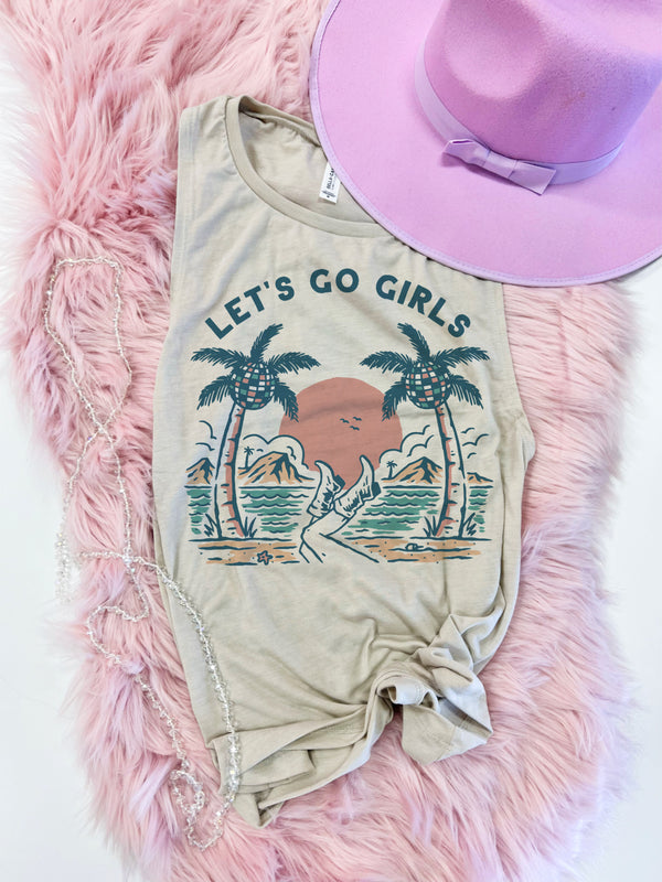 Let’s Go Girls summer cowgirl tank