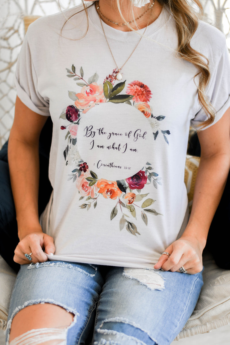 By the grace of God tee