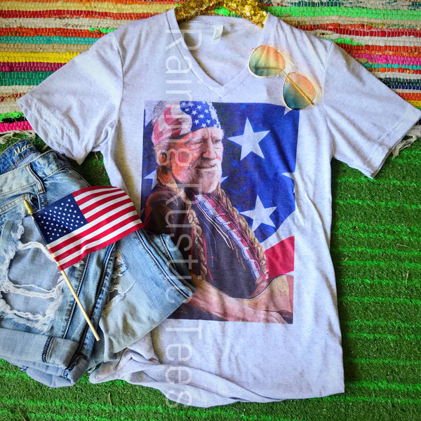 Willie Patriotic Tee