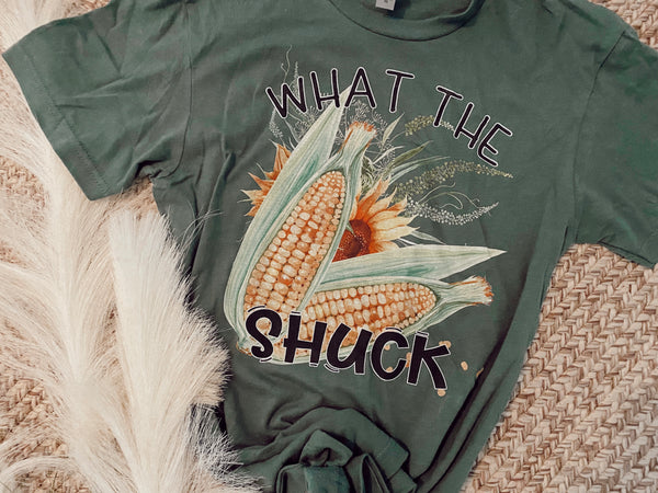 What the shuck tee 🌽