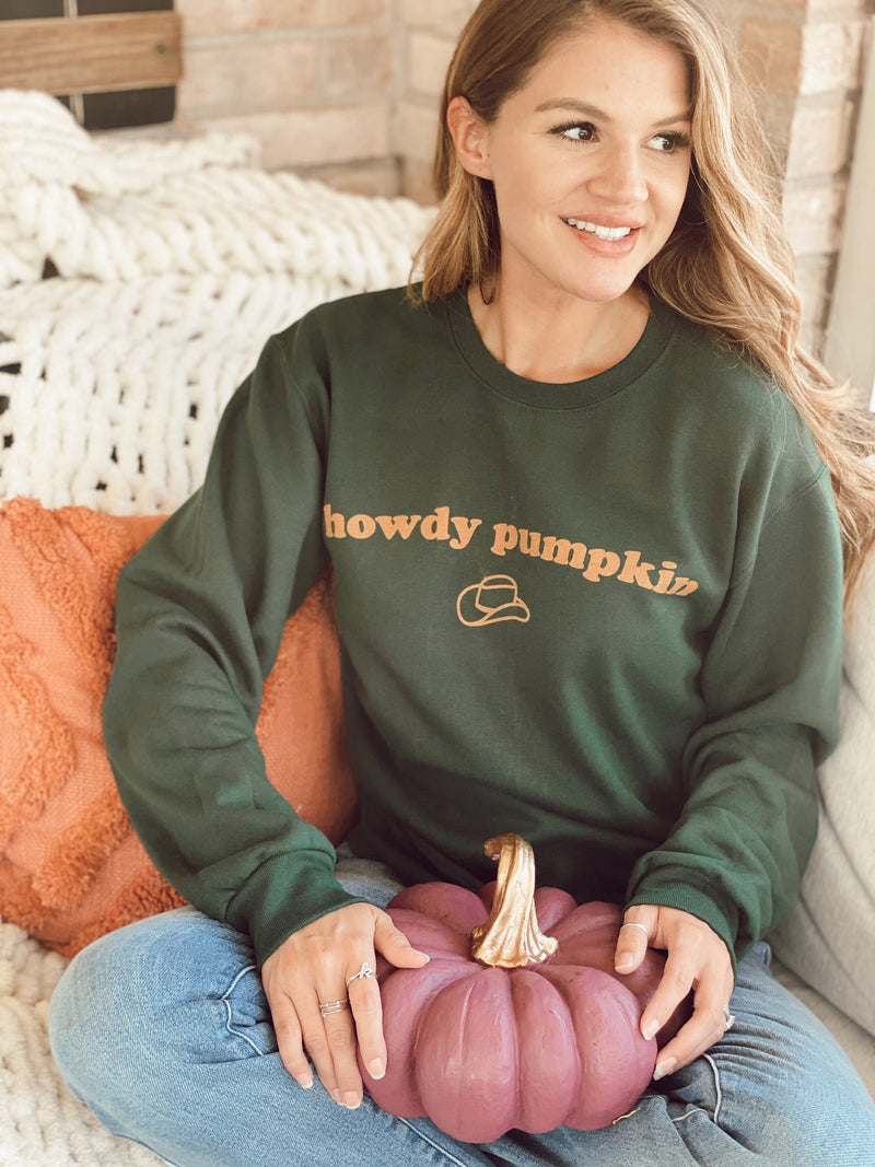 Howdy pumpkin sweater