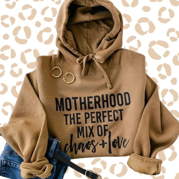 Motherhood • Chaos & Love hoodie